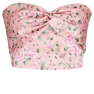 Amur Christa Floral Silk Top